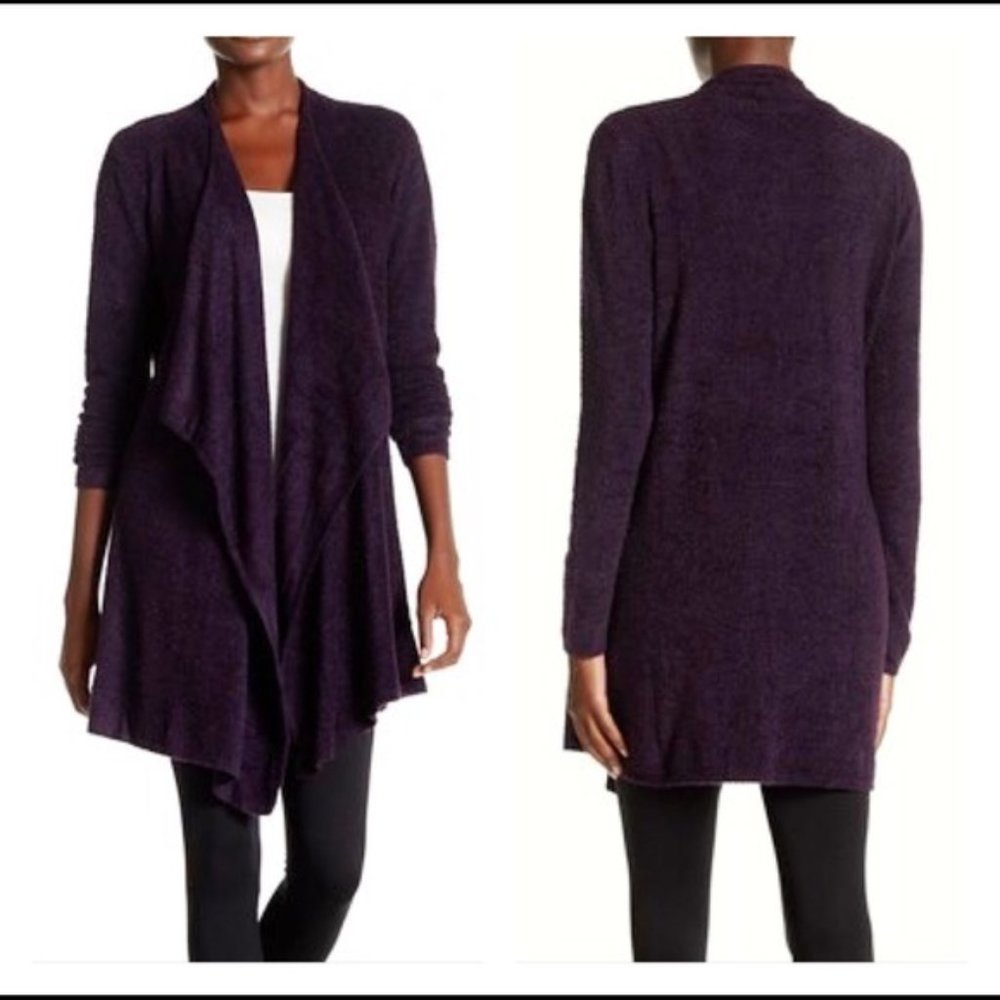COPY - Barefoot Dreams Bamboo Chic Lite Calypso Wrap Cardigan - Amethyst Purple…